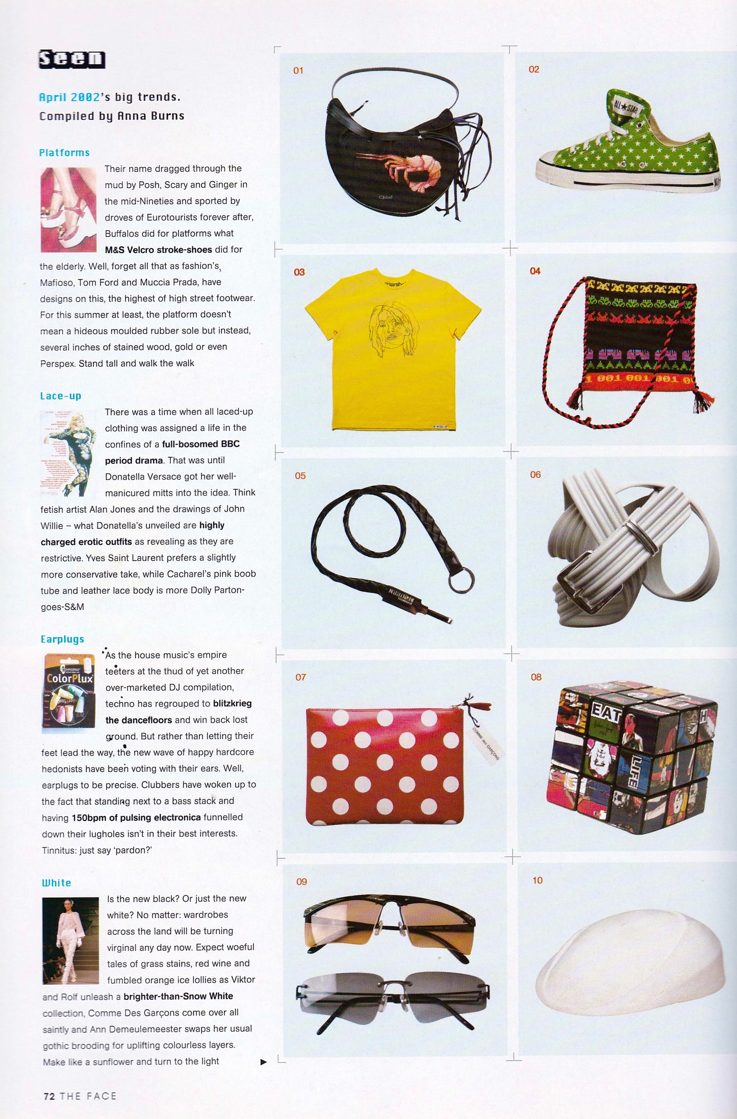 The Face Magazine April 2002