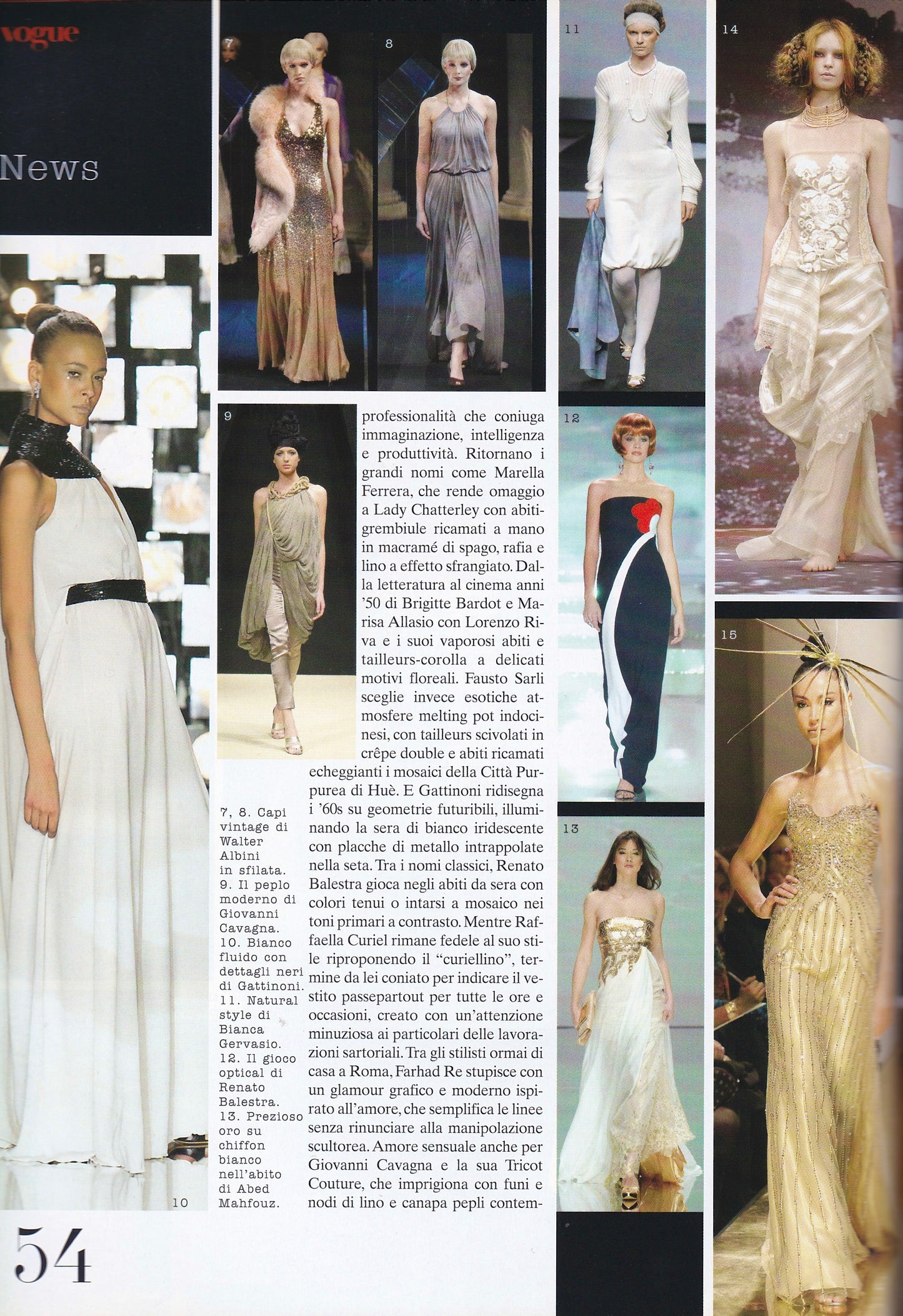 Vogue Italia March 2007