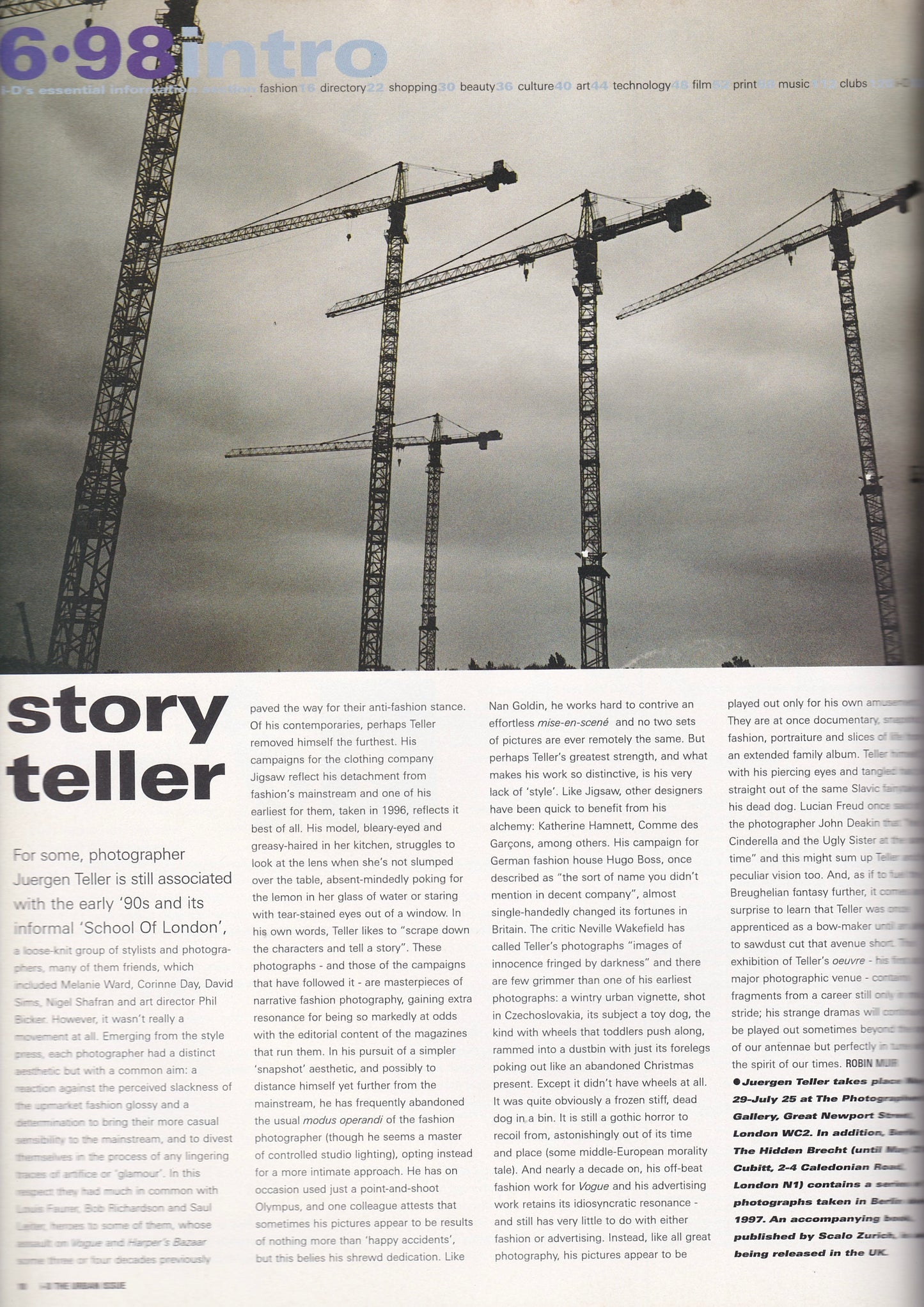 i-D Magazine June 1998