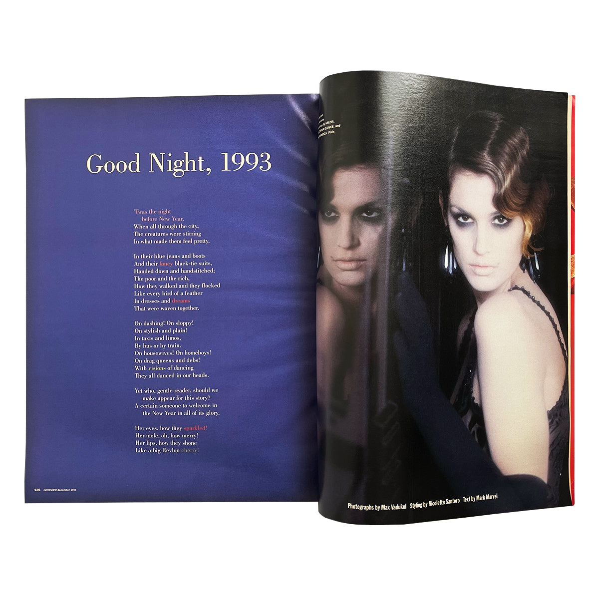 Interview Magazine December 1993