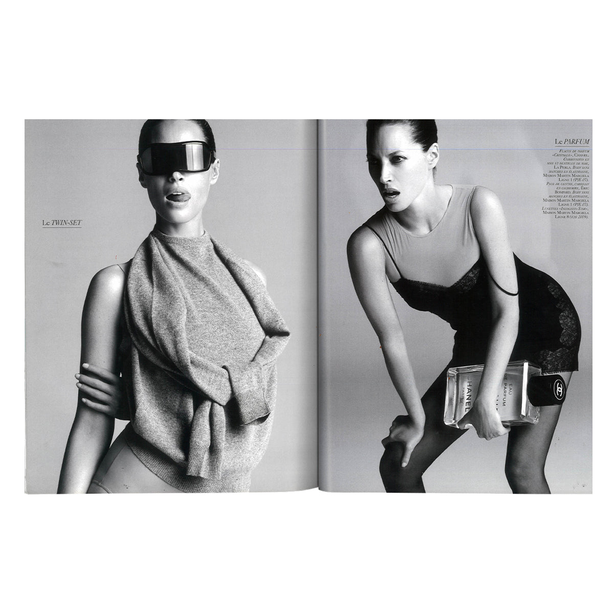つくし　VOGUE Paris　Italia　2冊 VOGUE Magazine Italia November 1990 CHRISTY TURLINGTON Italian Fashion